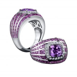 Robert Procop Pink Sapphire Masterpiece Ring