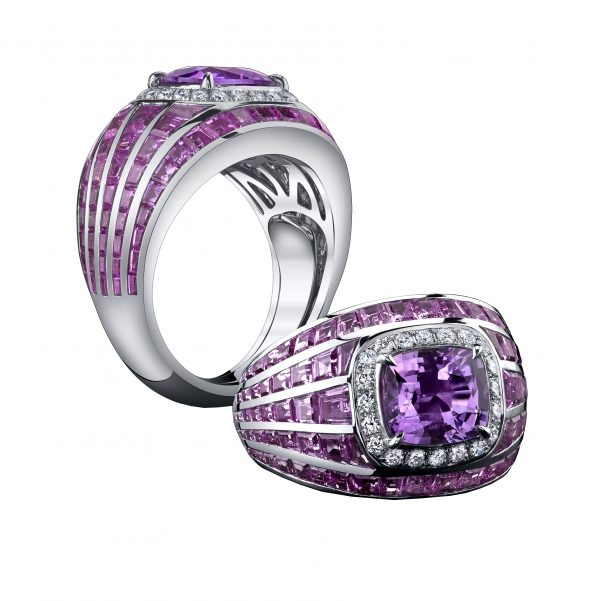 Robert Procop Pink Sapphire Masterpiece Ring
