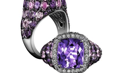 Robert Procop – Sapphire & Diamond Celebration Ring