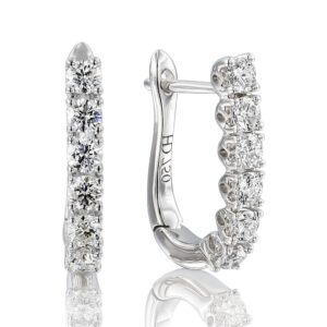 Holloway Diamond Line Drop Earrings 110977