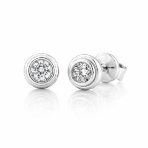 Double Bezel Diamond Studs