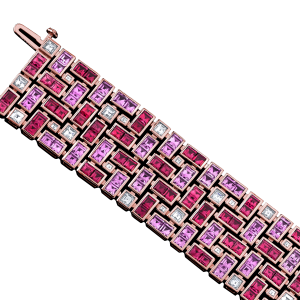 Robert Procop – Ruby & Pink Sapphire Bracelet