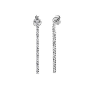 Diamond Tennis Earrings
