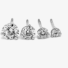 Diamond Studs in different sizes