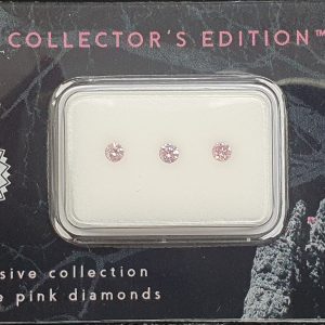 3 x Pink Argyle Diamonds