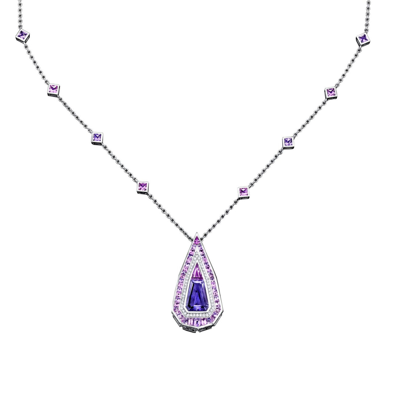 Robert Procop - Sapphire & Diamond Necklace