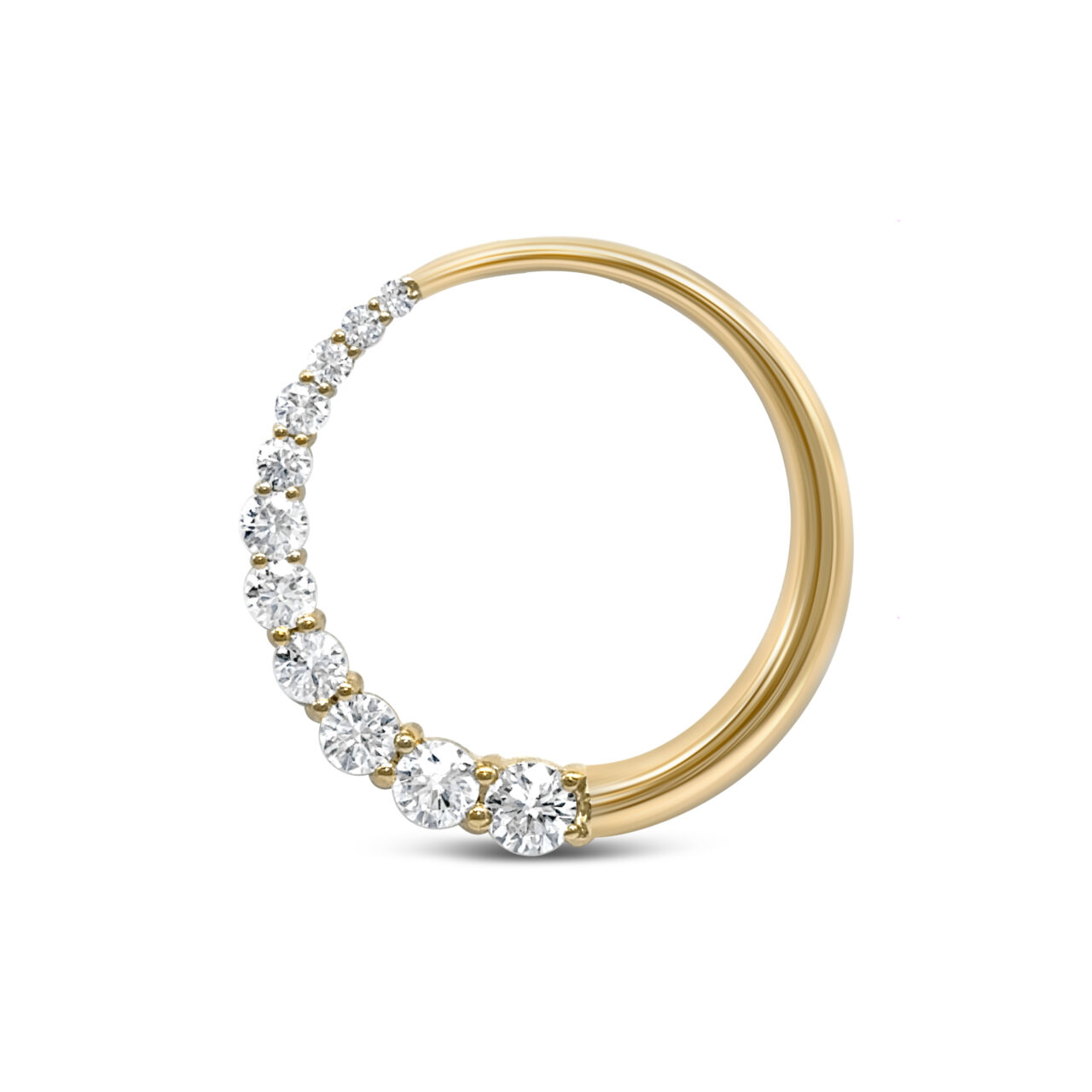 Graduated Diamond Pendant