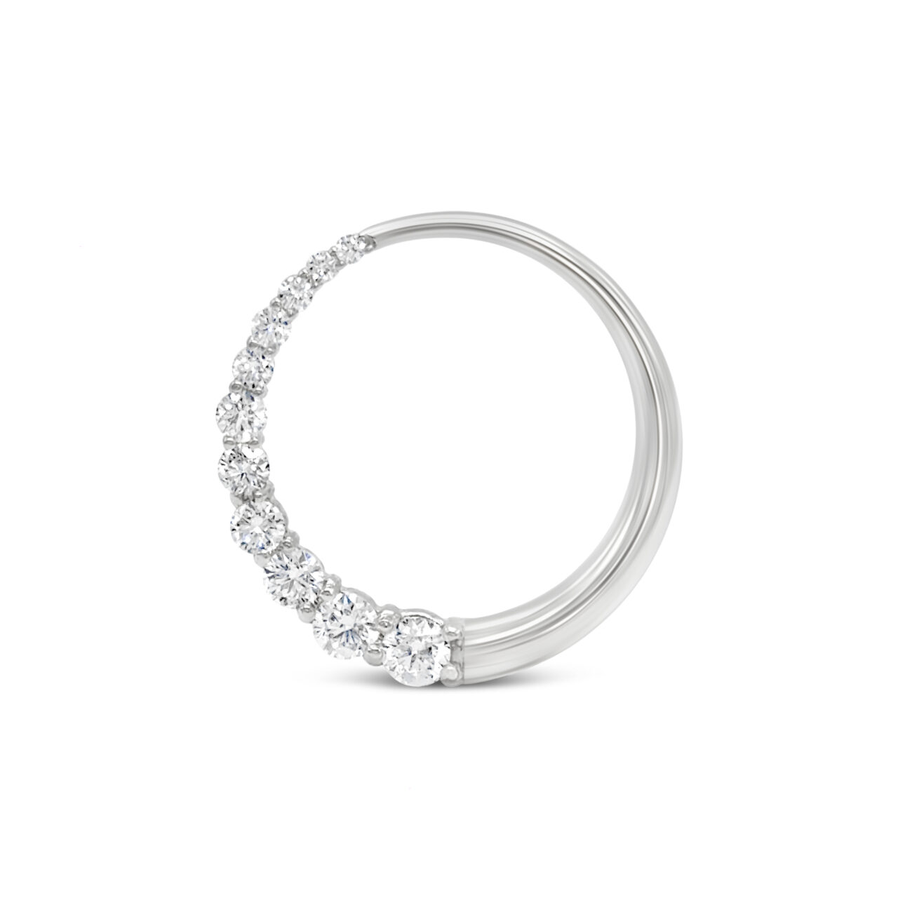 Graduated Diamond Pendant