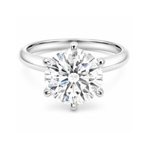 Round Brilliant Solitaire Diamond Ring