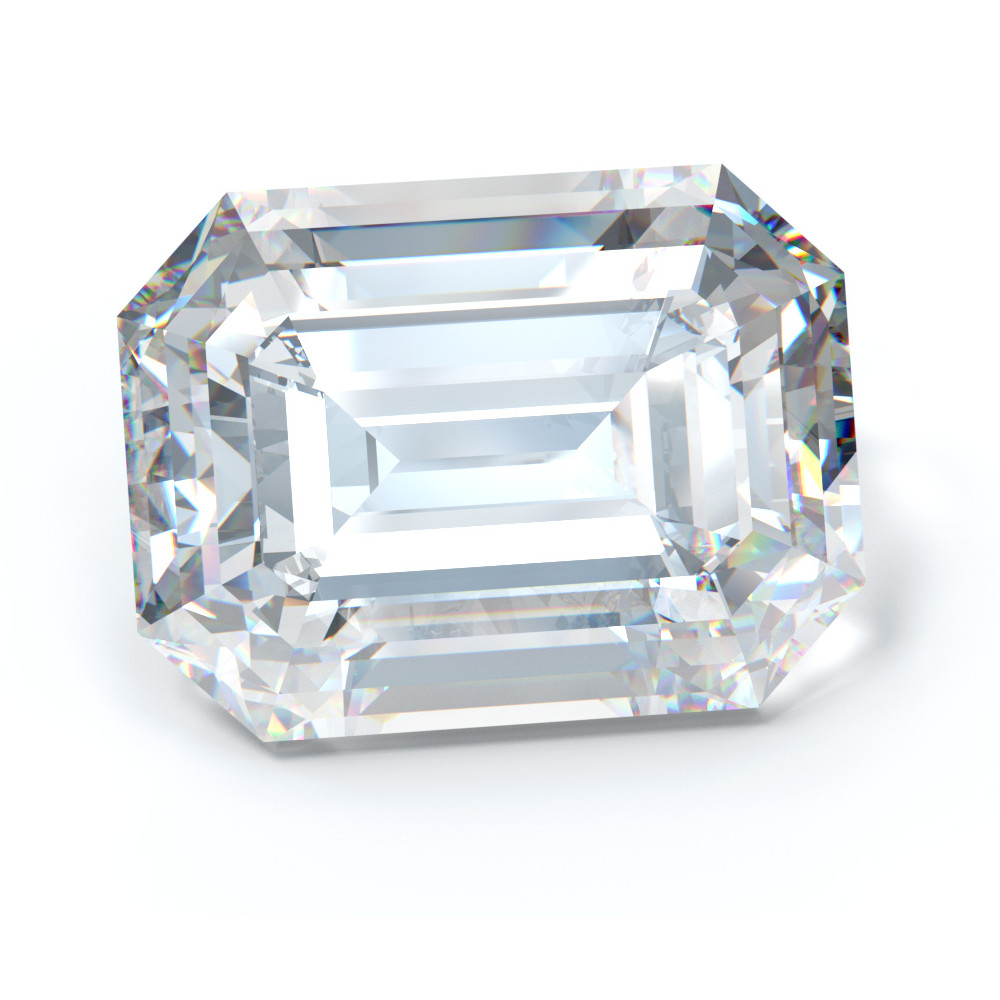 Fancy Shaped Diamonds - Emerald Cut