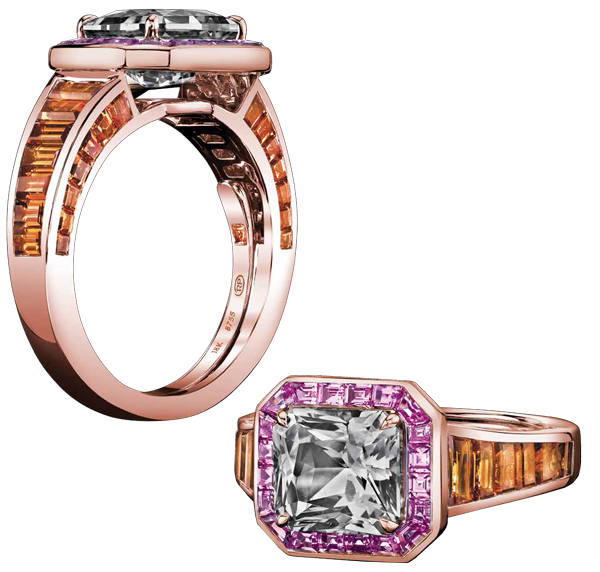 pink engagement rings