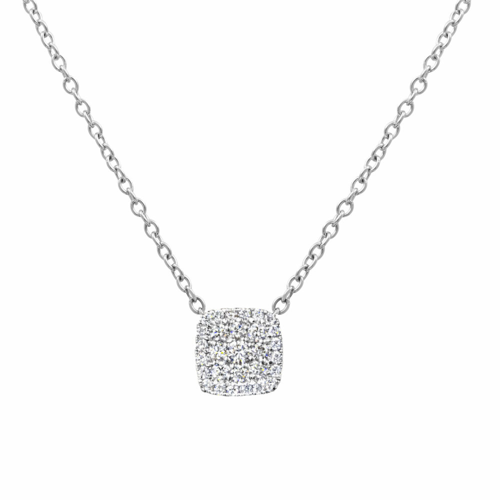 Modern shop diamond pendant
