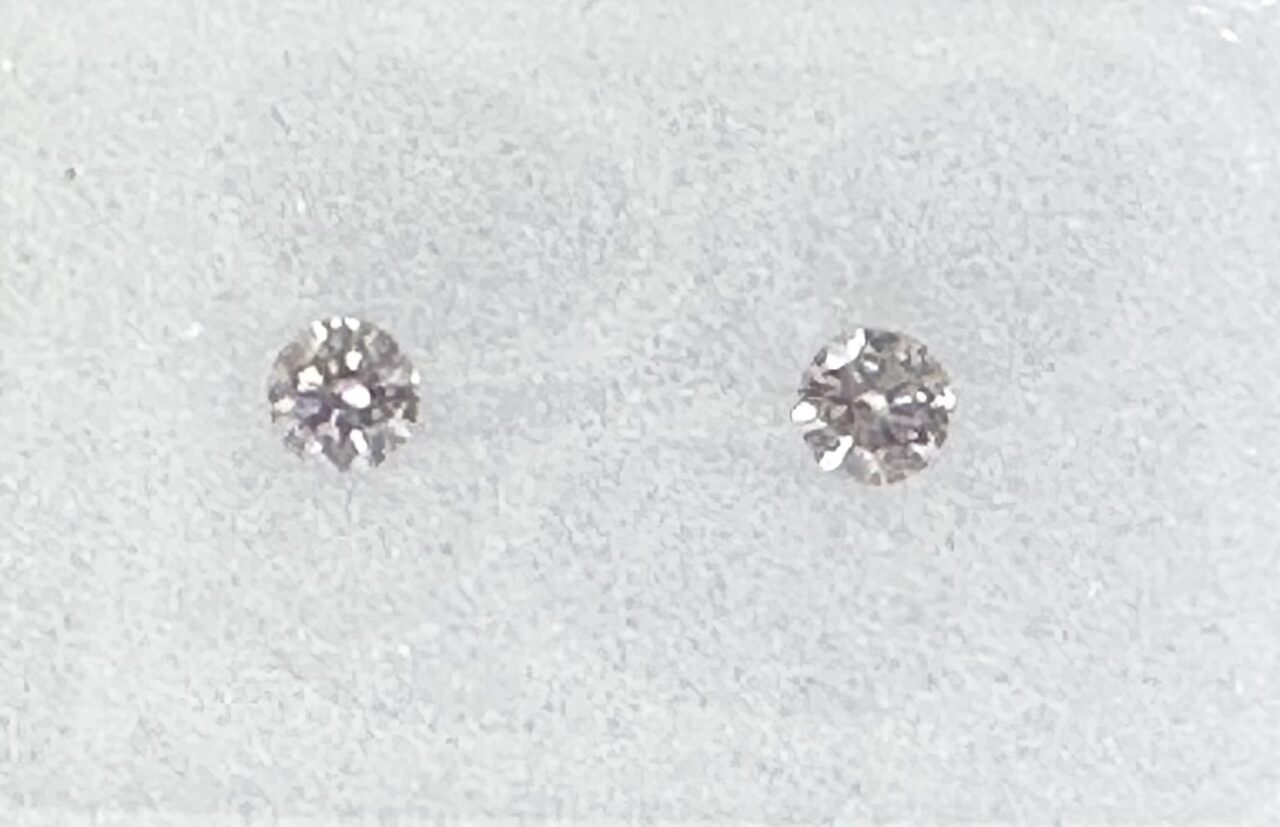 2 = 0.14ct Fancy Natural Pink Diamonds - Image 2
