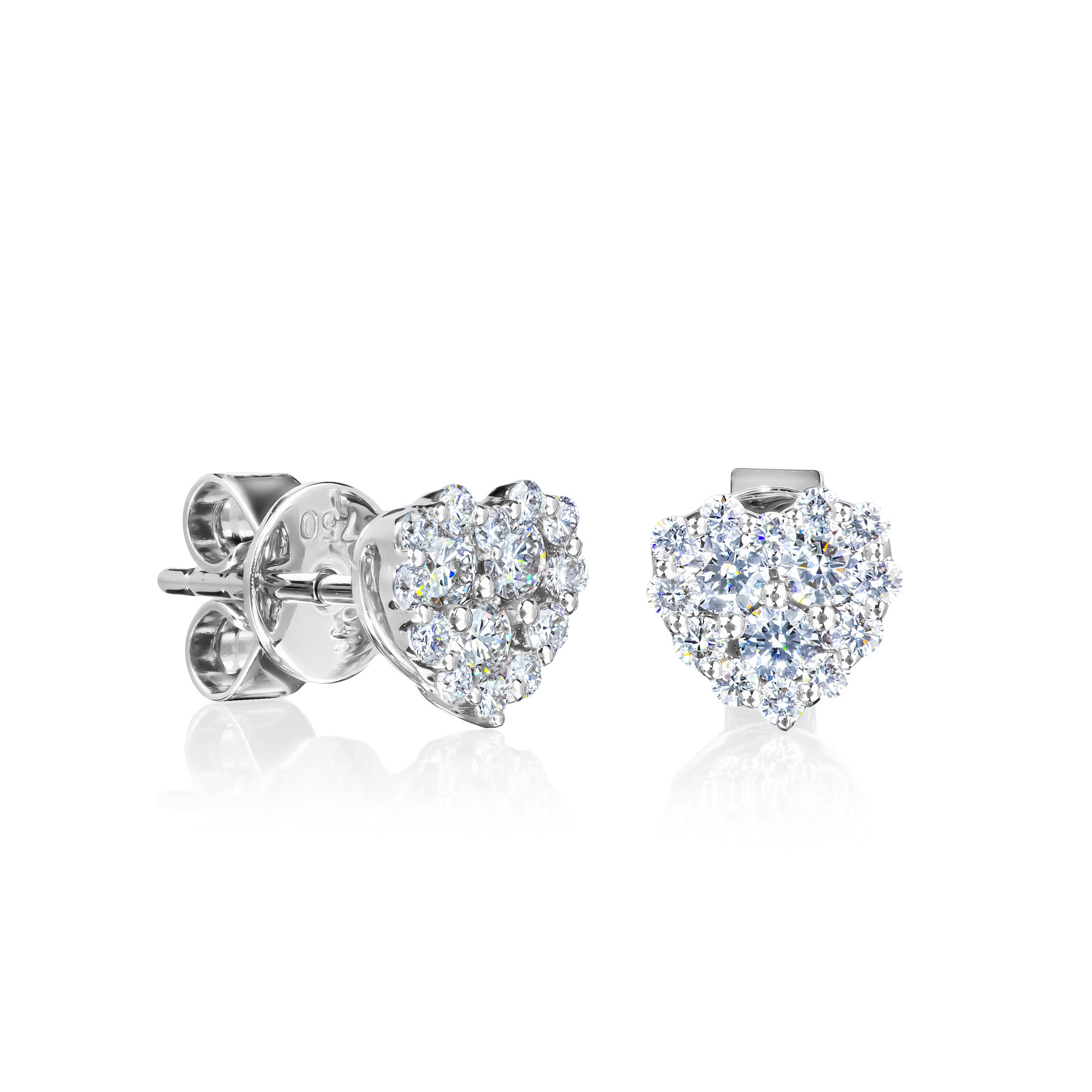 Beauvince GIA IVS2 Certified 1.81 Ct Heart Shape Diamond Studs – Beauvince  Jewelry
