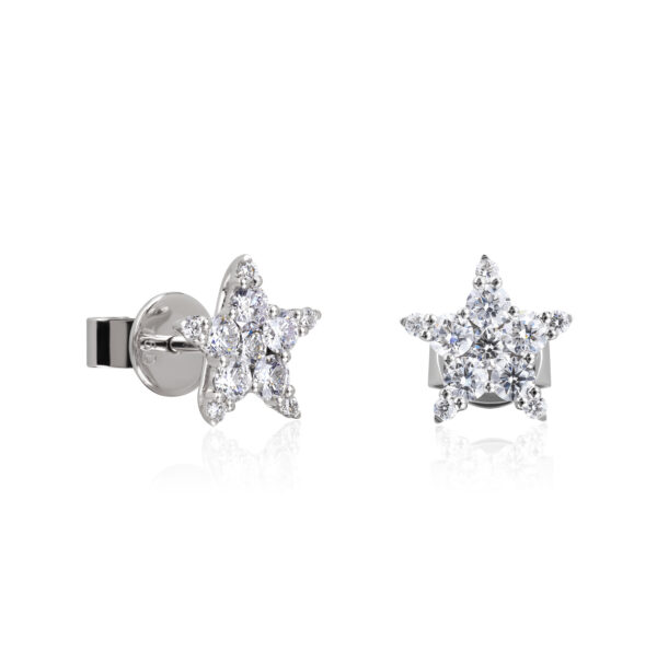 Star Diamond Earrings