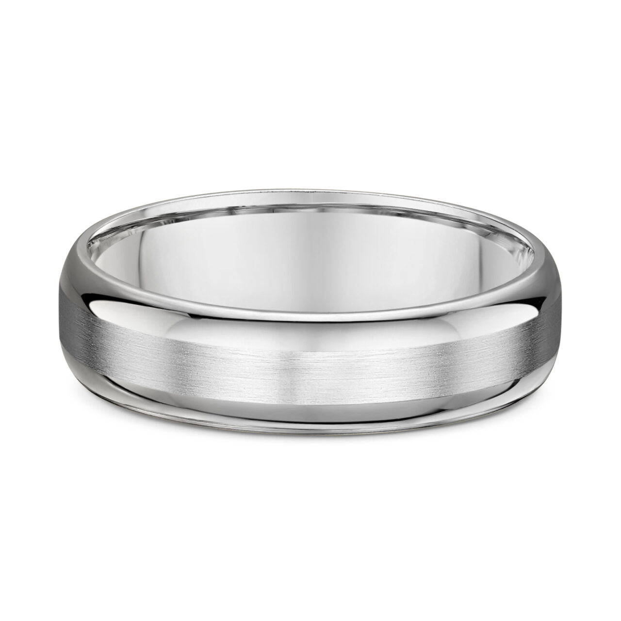 Mens classic style Wedding band - Image 2