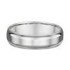 Mens classic style Wedding band - Image 2