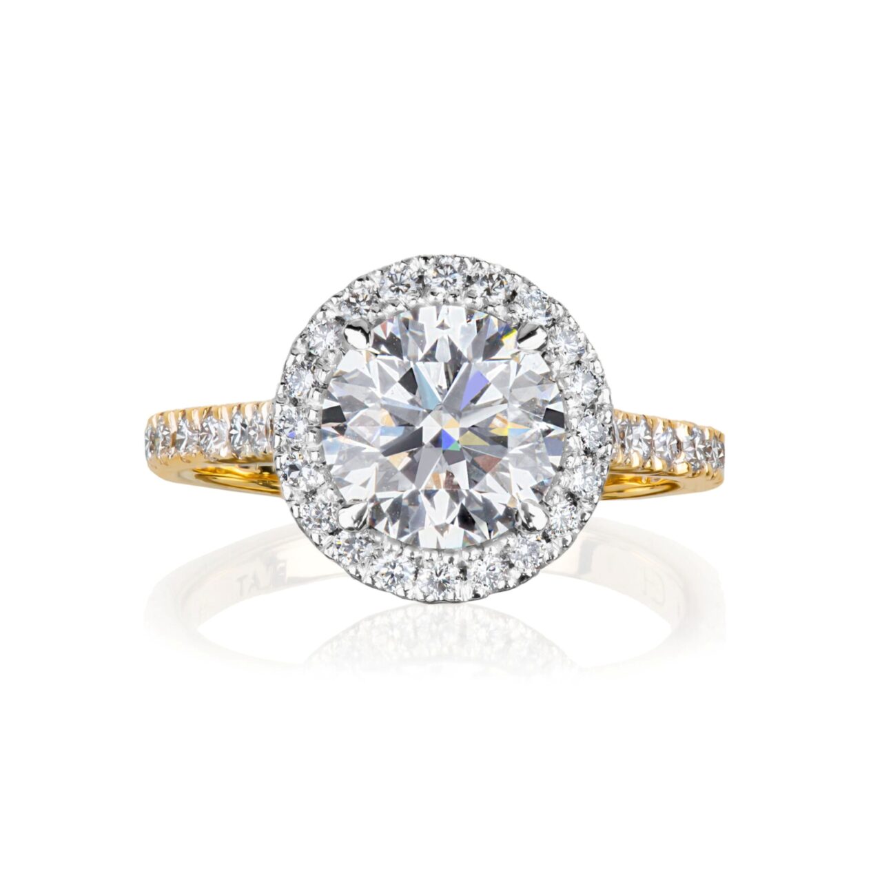 2ct Diamond Halo Ring