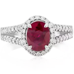 Ruby Engagement Rings