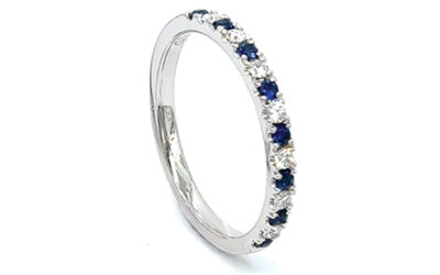 Sapphire Diamond Ring