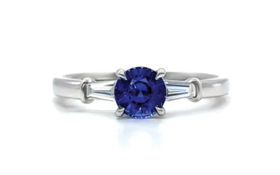 Sapphire & Diamond Ring