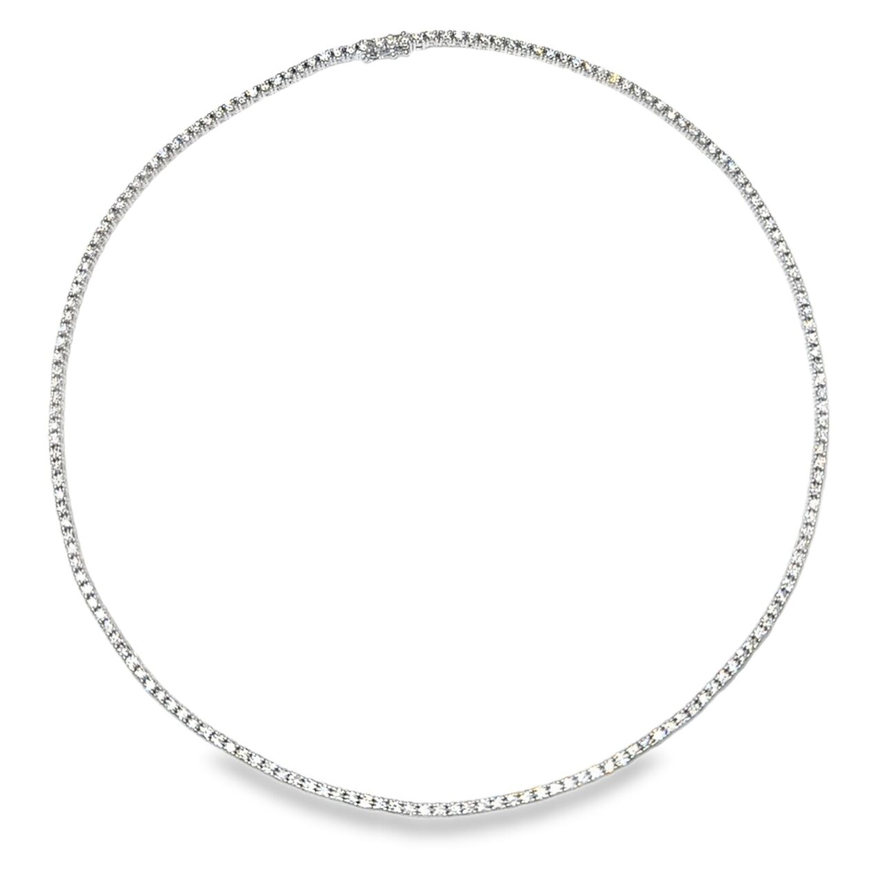 Diamond Tennis Necklace - Image 2