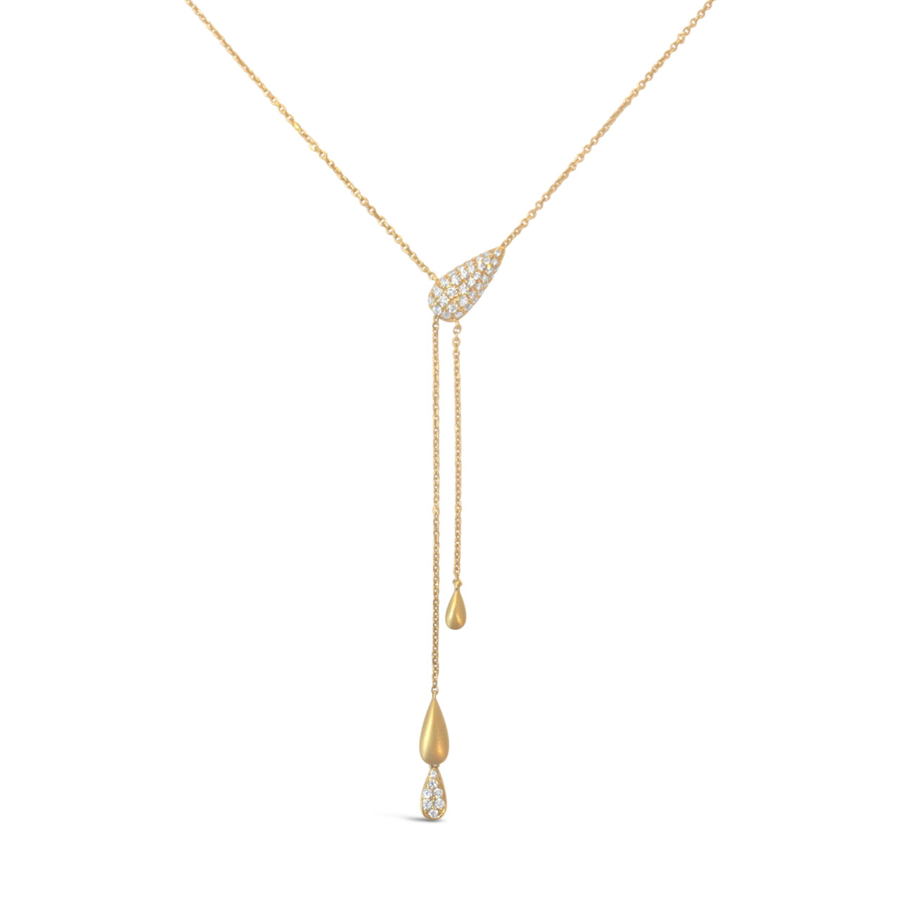 Diamond Lariat Necklace