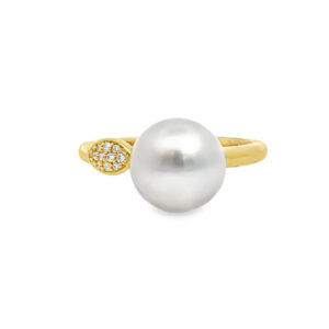 South Sea Pearl & Diamond Ring