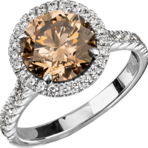 Champagne Engagement Ring