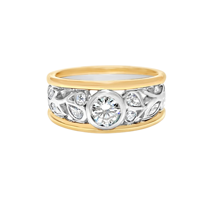 Custom design gold jewellery