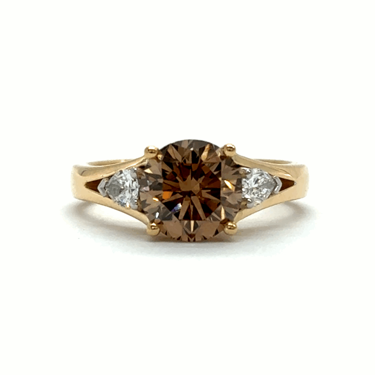 Argyle Champagne Diamond Ring