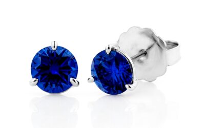Sapphire Stud Earrings