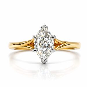 Marquise Diamond Solitaire Ring