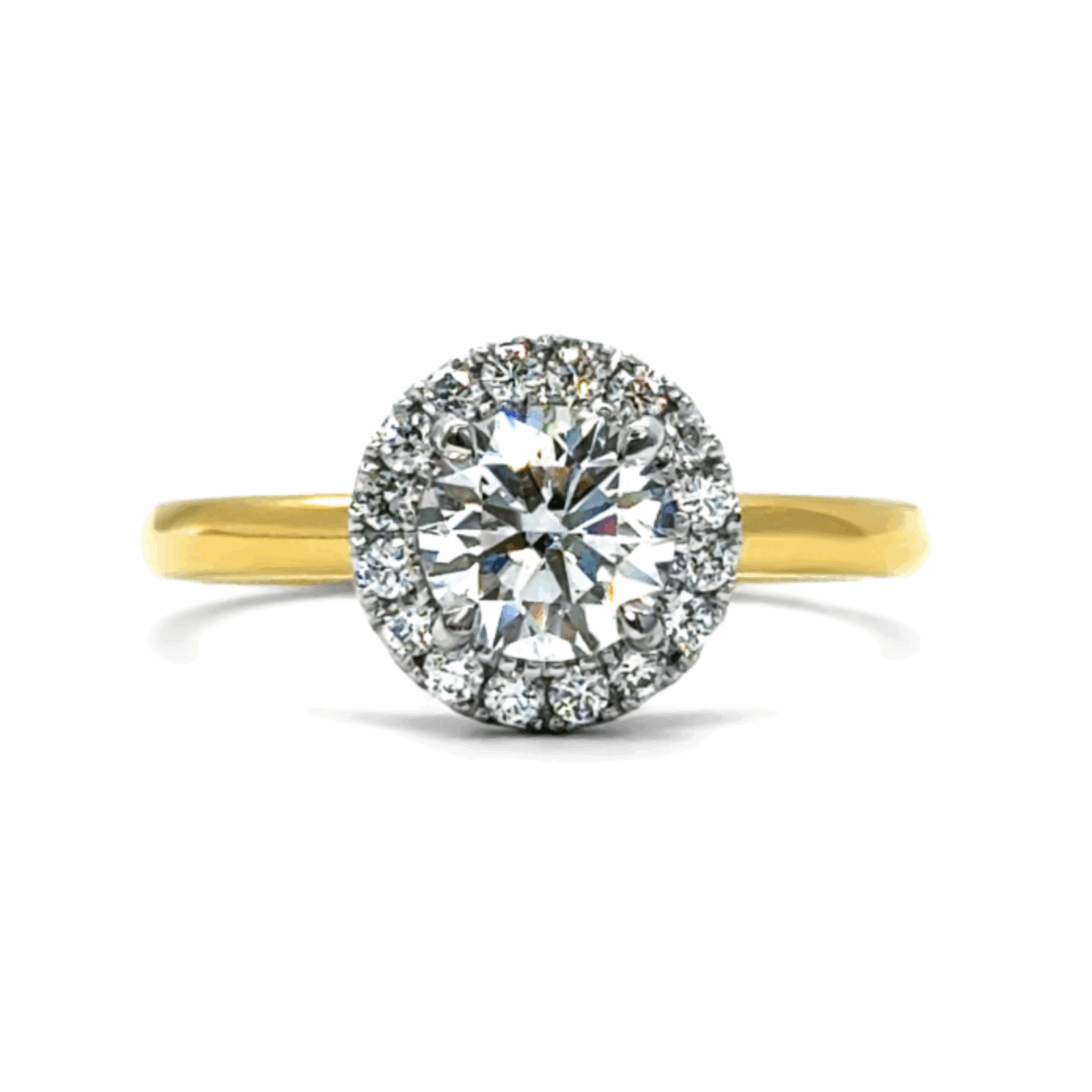 Diamond Halo Ring