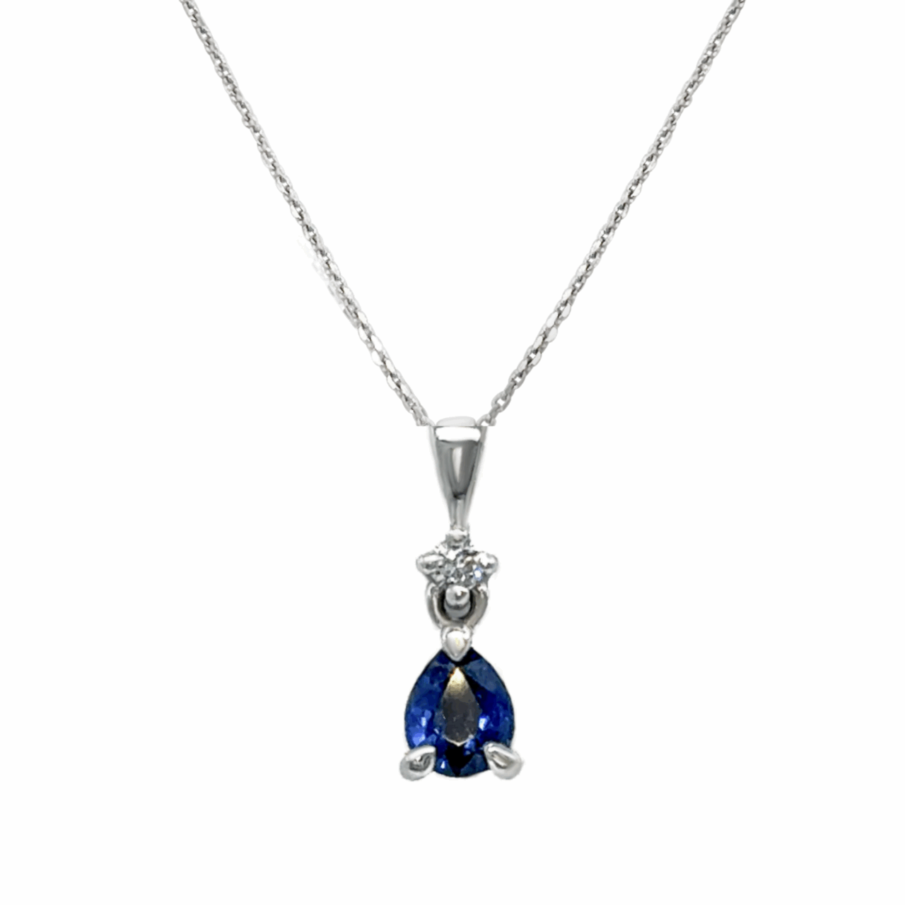 Sapphire & Diamond Pendant - Image 2