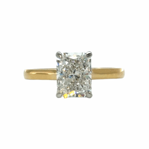 Radiant Diamond Solitaire Ring