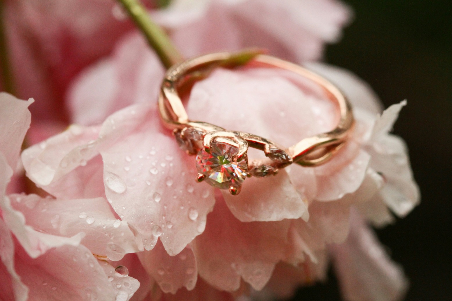 pink engagement rings is a timeless beauty and rare