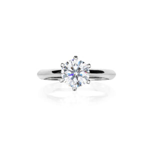 Round Brilliant Cut Solitaire Diamond Ring
