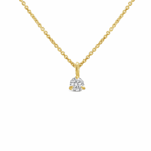 Diamond Solitaire Necklace