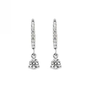 Diamond Drop Earrings