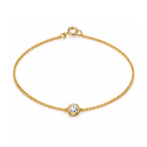 Bezel Set Diamond Bracelet