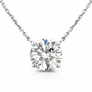 2ct Solitaire Diamond Necklace