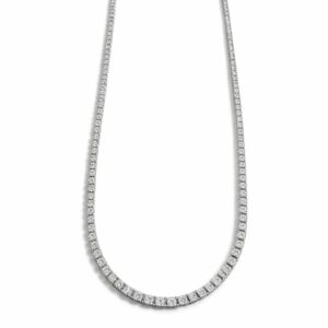 Classic Diamond Tennis Necklace