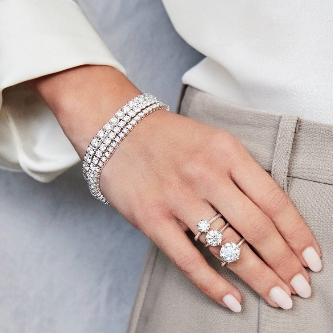 5ct Diamond Tennis Bracelet - Image 2