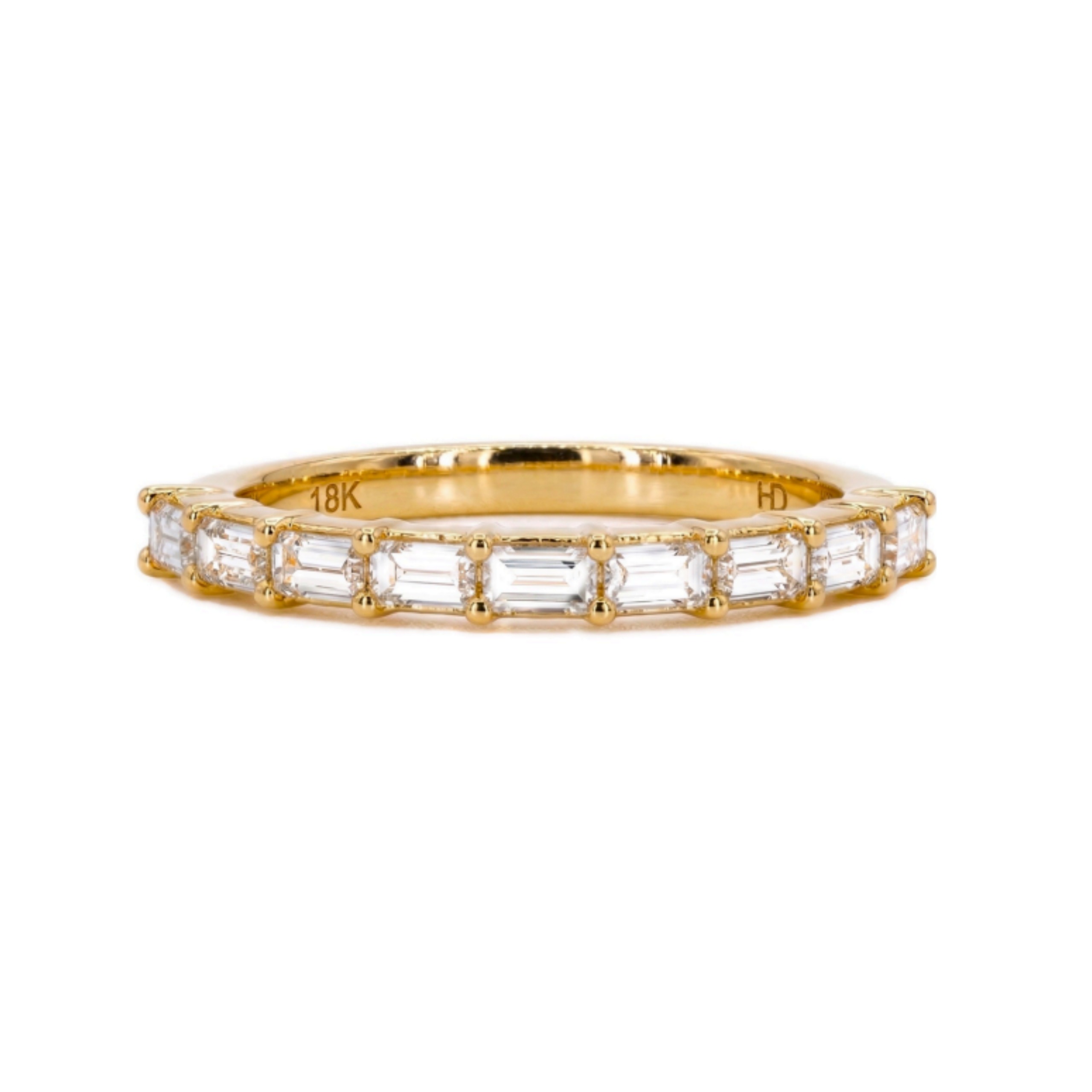 Baguette Cut Diamond Band