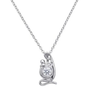 African Mother & Baby Pendant
