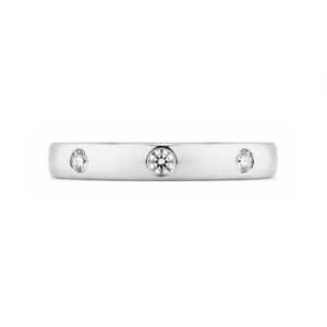 Hammer Set Diamond Band