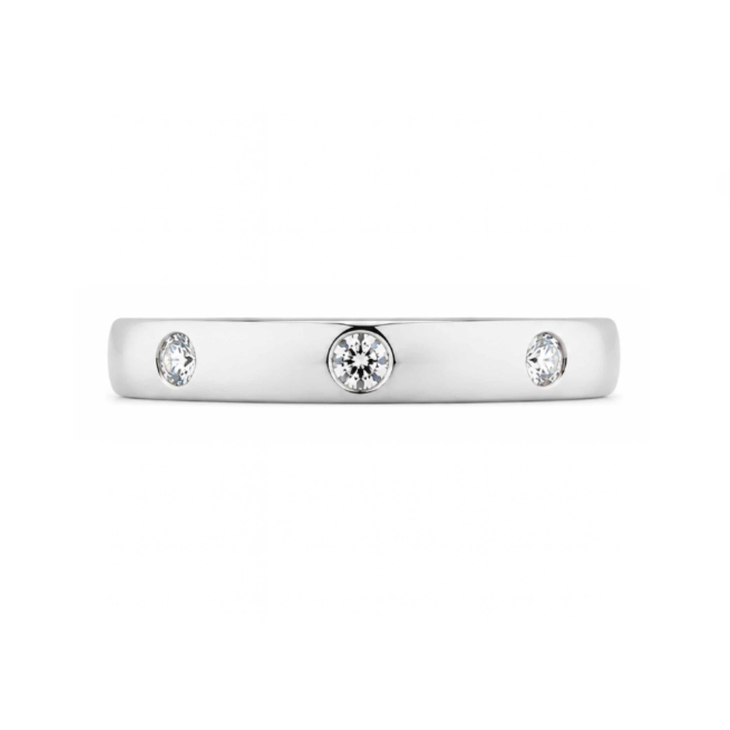 Hammer Set Diamond Band